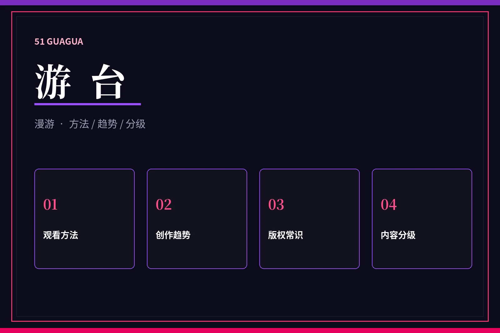 游台观看手记